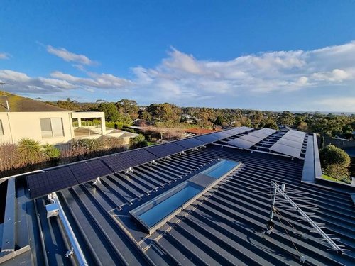 Mt Eliza Modern Rooftop Solar System
